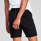E agora este shorts masculino clássico French Terry preto tamanho X-G