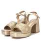 Xti - WOMEN'S HEELED PLATFORM SANDALS