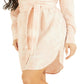 Vestido-camisa com cinto Shonda GUESS feminino rosa tamanho pequeno