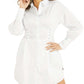Vestido Celie Feminino GUESS Branco Tamanho Grande