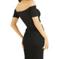 GUESS Top Feminino France Canelado Ombro a Ombro Preto Tamanho X-G
