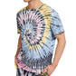 Camiseta masculina GUESS Lemon Mist Tie Dye Azul Tamanho XX-G
