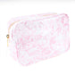 8 Oak Lane - Women's Clear Coated Rectangular Cosmetic Case