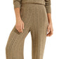 Calça feminina GUESS Tamara Cable Knit Verde Tamanho X-G