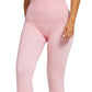 Leggings femininas sem costura GUESS Alma rosa tamanho XX-S