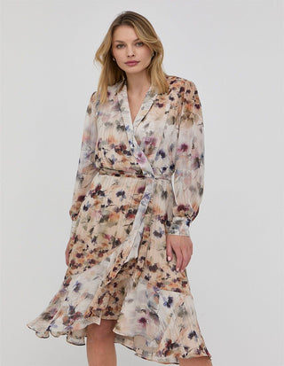 Vestido de coquetel feminino GUESS marrom tamanho 38