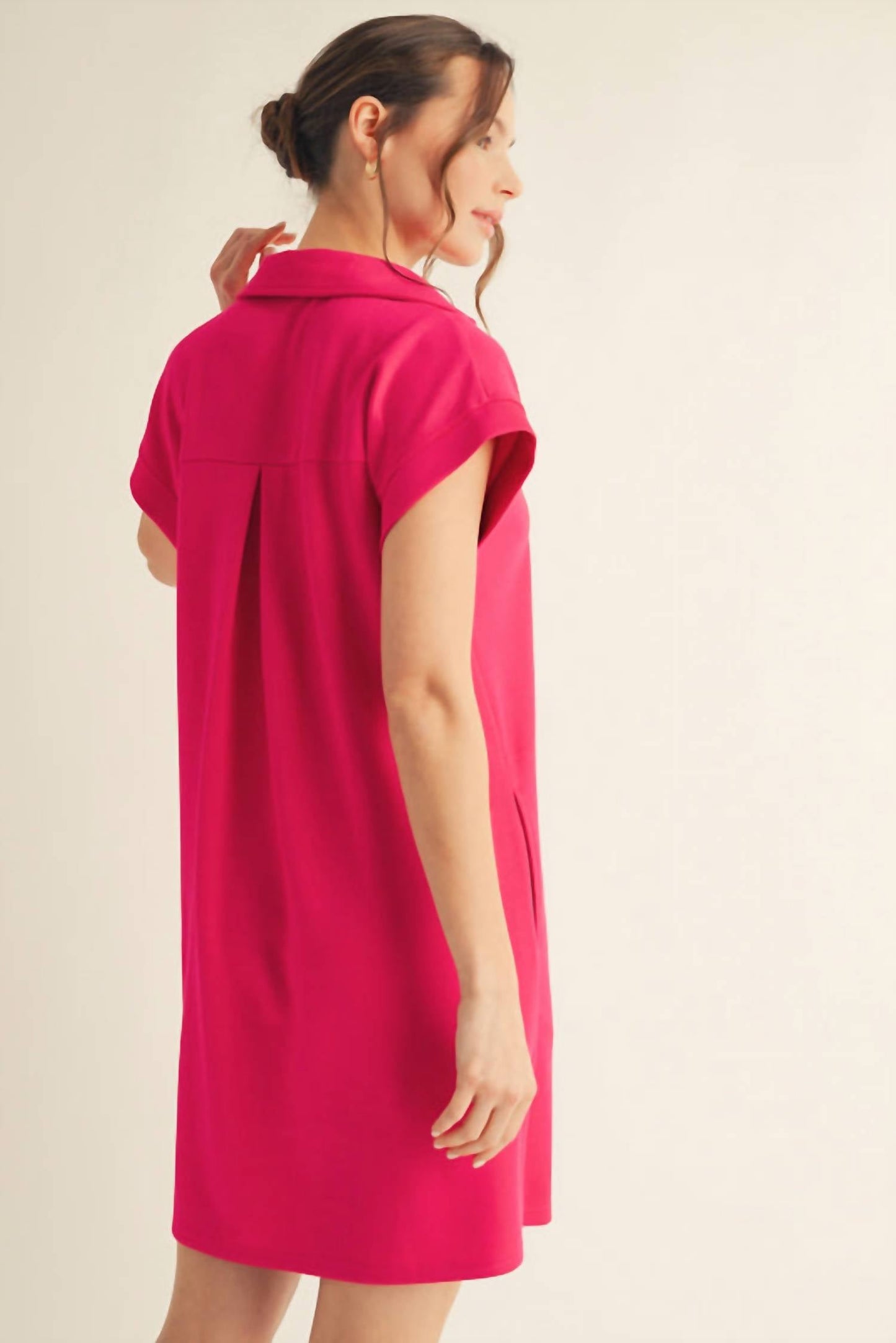 Jodifl - Celeste Collared Scuba Dress