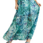Vestido longo feminino Chrissy da GUESS, azul, tamanho pequeno
