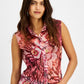 Camisa sem mangas Clouis feminina GUESS rosa tamanho grande