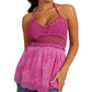 Top Halter Hailey GUESS Feminino Roxo Tamanho P