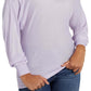 Suéter GUESS Audrey One Shoulder Feminino Roxo Tamanho Grande