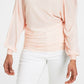 Suéter GUESS Audrey One Shoulder Feminino Rosa Tamanho P