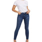 Camiseta feminina GUESS Social Hour de algodão com estampa gráfica, branca, tamanho extragrande
