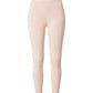 Leggings GUESS Essential Sacha com nervuras para mulheres, rosa, tamanho médio