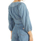 GUESS Crop Top Faux Wrap Feminino Tamanhos Sortidos Pequeno