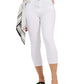 Calça jeans capri feminina GUESS 1981, branca, tamanho 28