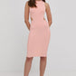 Vestido justo com recorte Allison feminino GUESS, rosa, tamanho pequeno