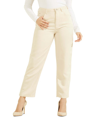 GUESS Women's Mom Relaxed Fit Jeans Brown Size 25