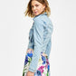 Jaqueta Trucker Feminina GUESS Azul Tamanho X-S
