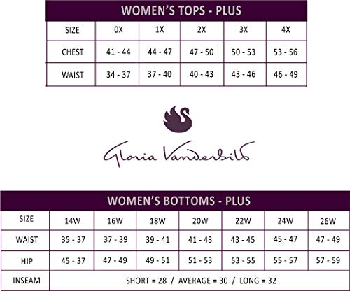 Calça jeans skinny Amanda Pull-on Gloria Vanderbilt feminina, preta, tamanho 12