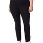 Calça jeans feminina Amanda Pull On Gloria Vanderbilt, preta, tamanho 18W