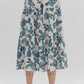 Entro - Camille Floral Midi Skirt