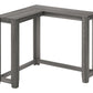 Corner Accent Console Table for Entryway