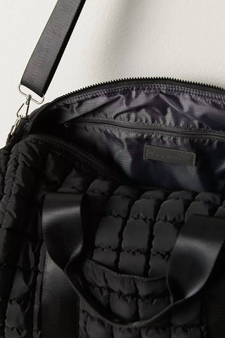 Free People - Bolsa de viagem acolchoada feminina