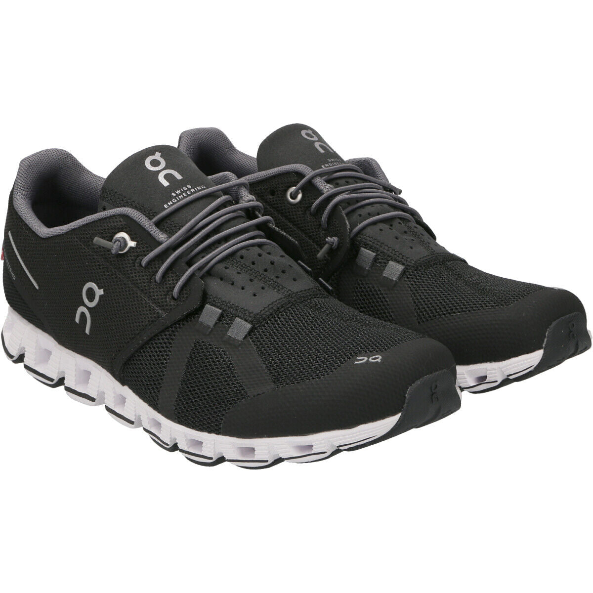 Tênis de corrida masculino Cloud, preto, tamanho 10
