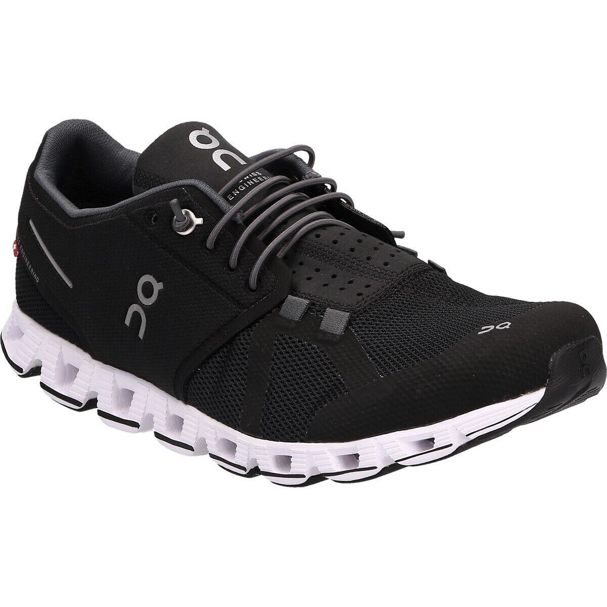 Tênis de corrida masculino Cloud, preto, tamanho 10