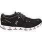 Tênis de corrida feminino ON Cloud, preto, tamanho 6,5