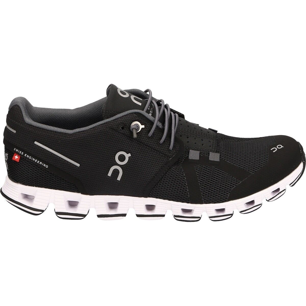 Tênis de corrida feminino ON Cloud, preto, tamanho 6,5