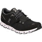 Tênis de corrida feminino ON Cloud, preto, tamanho 6,5