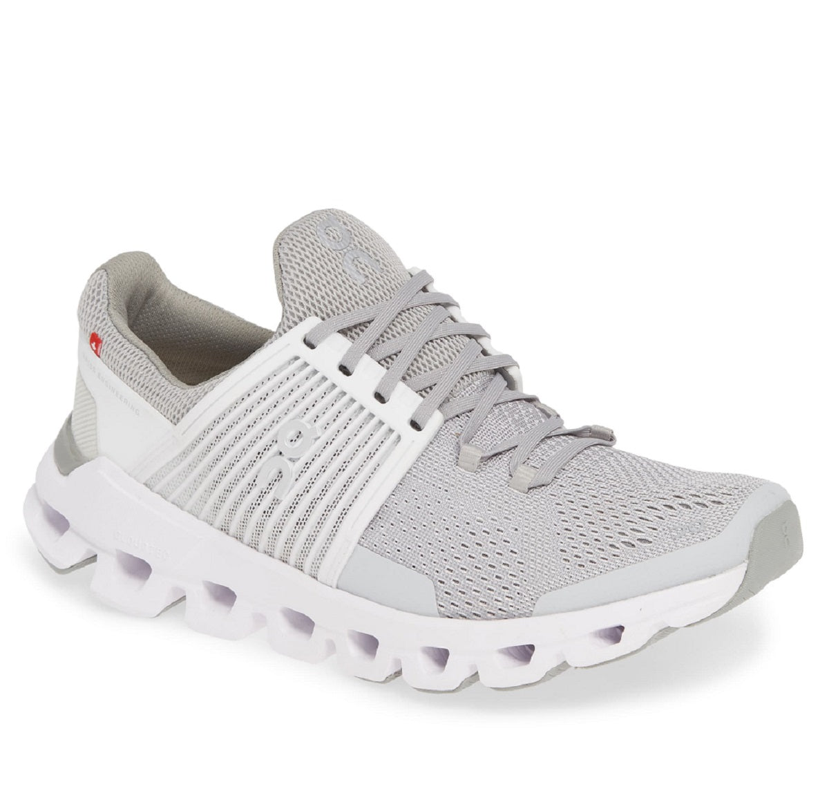 Tênis de corrida feminino ON Cloudswift cano baixo cinza tamanho 6