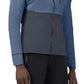 Jaqueta masculina para clima, azul, tamanho pequeno