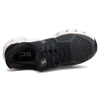Tênis de corrida feminino ON Cloudswift preto tamanho 6,5