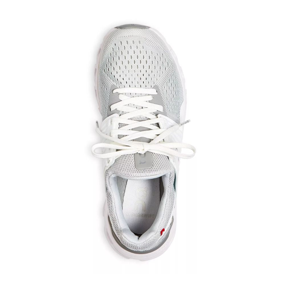 Tênis de corrida feminino Cloudswift, branco, tamanho 8,5