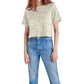 Steve Madden - Cressa Sequin Short Sleeve Top