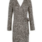 Adrianna Papell - Women's Long Sleeve Tie Side Wrap Dress