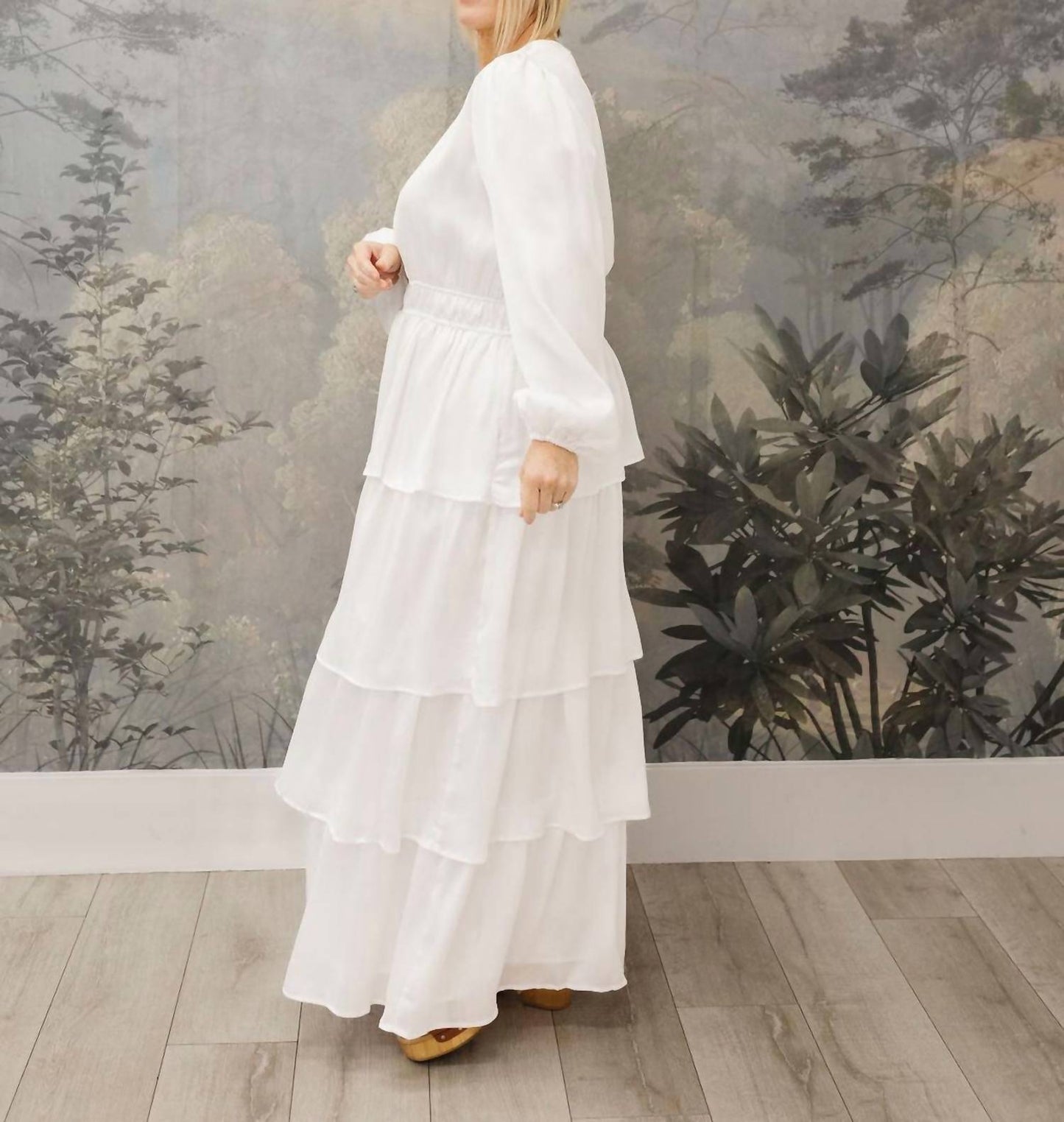 Tea N Rose - Tiered Maxi Dress