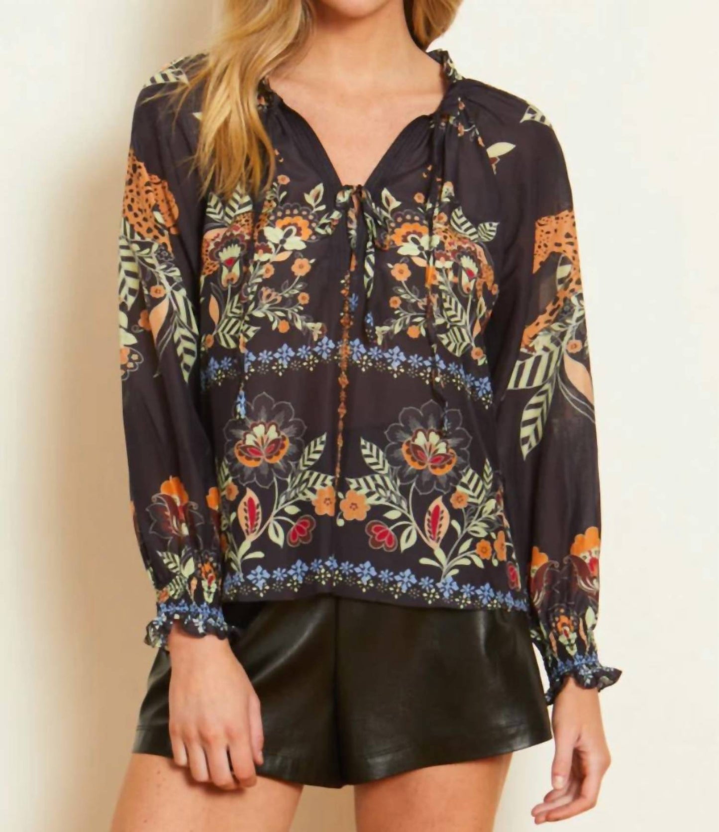 Caballero - Aurelia Long Sleeve Top