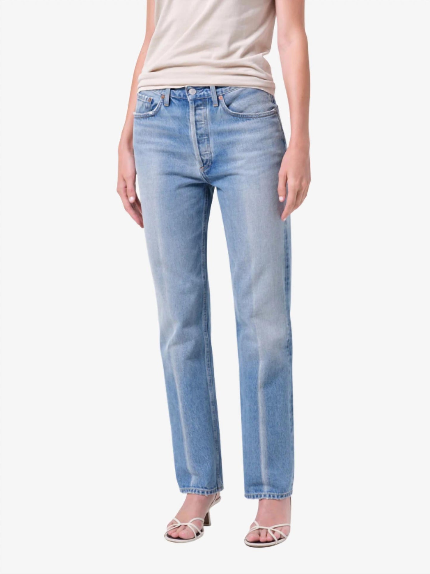 Agolde - Lana Relaxed Straight Jean