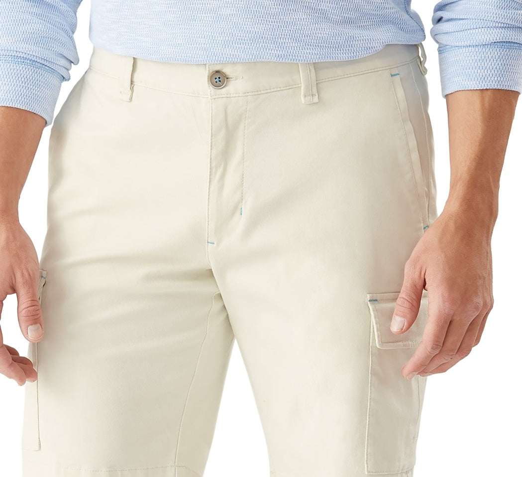 Tommy Bahama Coastal Key Cargo Golf Shorts Masculino Marrom Tamanho 42