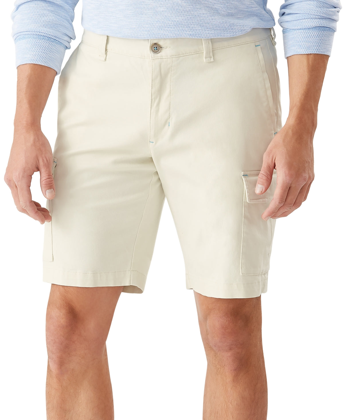 Tommy Bahama Coastal Key Cargo Golf Shorts Masculino Marrom Tamanho 42