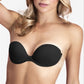 Sutiã sem alças Go Bare Backless da Fashion Forms para mulheres, preto, tamanho B