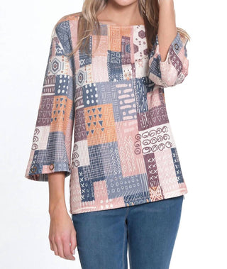 Multiples - 3/4 Flare Hi-lo Top