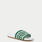 Loeffler Randall - Women's Henri Crochet Raffia Sandal