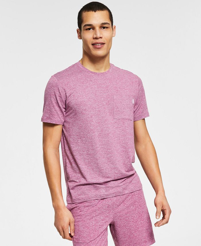 Camiseta de pijama masculina Alfani Performance, roxa, tamanho XX-G
