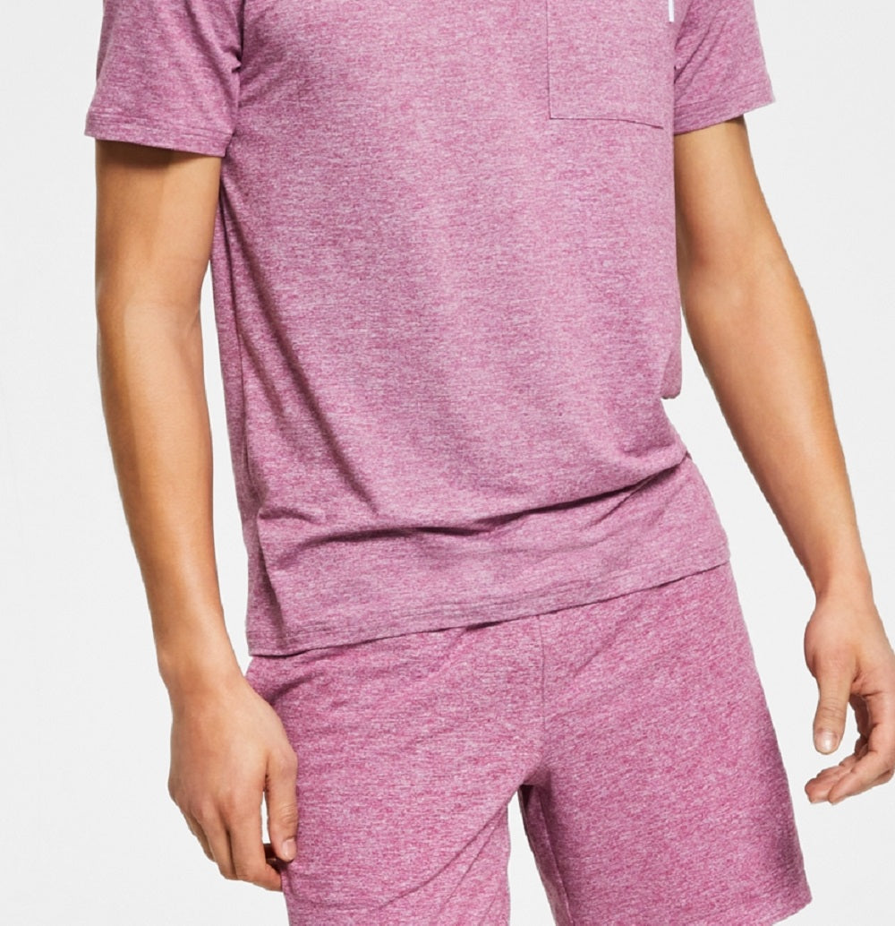 Camiseta de pijama masculina Alfani Performance, roxa, tamanho XX-G
