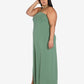 Vestido Halter Feminino Bar III Verde Tamanho 3X